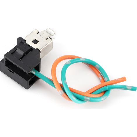 Douille d'ampoule de voiture H1 H3 à noyau de cuivre, connecteur adaptateur à deux fils positif et négatif (1/5)
