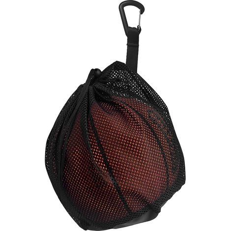 Sac à balles,Sac à Ballons, Filet à Ballons 1 Sac à Ballons de Basket-Ball, Sac à Dos Filet à Ballons Portable, Idéal pour Football, Basketball, Volleyball, Tennis, Gris, 1 Unité (1/5)