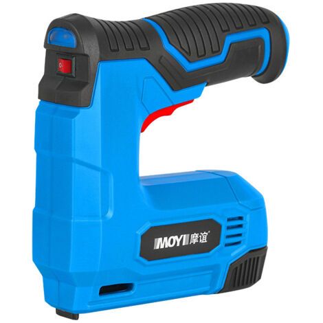 royaluxe -Kit d'agrafeuse sans fil, agrafeuse à piles efficace avec fenêtre de visualisation pour charpentier pour le bois (1/3)