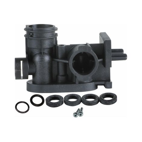 Diff – Bloc hydraulique gauche – Kit de raccordement pour chauffe-eau électrique – Filetage plomberie renforcé – Compatible Chaffoteaux