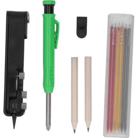 Crayon de traçage multifonction DIY - Duplicateur de forme pour menuisier, avec 6 recharges, idéal pour le travail du bois (1/5)