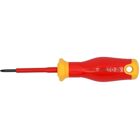 Cacciavite isolato Yato PH0x60mm extra sottile