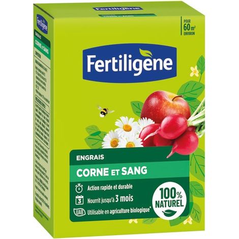 FERTILIGENE - Corne et sang granulés UAB 3kg (1/4)