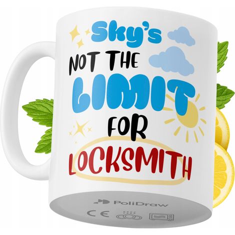 Taza para cerrajero. Divertida taza de café o té con diseño de texto humorístico. Taza para cumpleaños, santos, días festivos. Taza premium para ocasiones especiales en casa, oficina, trabajo. Color b (1/5)