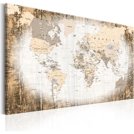 Tableau Imprimé "Enclave of the World" 80 x 120 cm (1/2)
