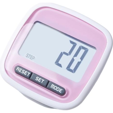 Podomètre Grand Écran Multifonction Marche Podomètre Électronique Consommation De Calories Record Compteur De Course Lecture Précise (1/5)