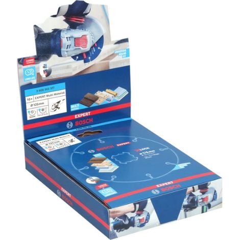 Discos de corte Bosch Expert Carbide 125 mm metálico (1/5)