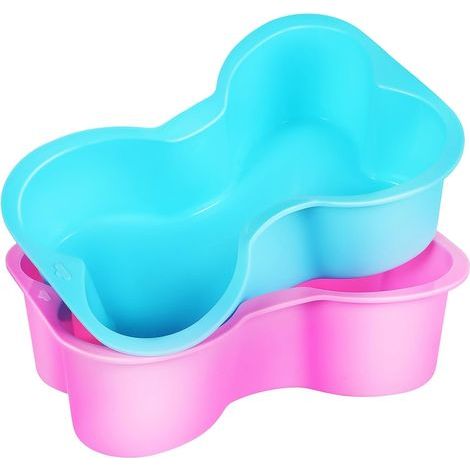 Bone Shaped Baking Molds 2 Flexible and Durable Pieces for (1/5)