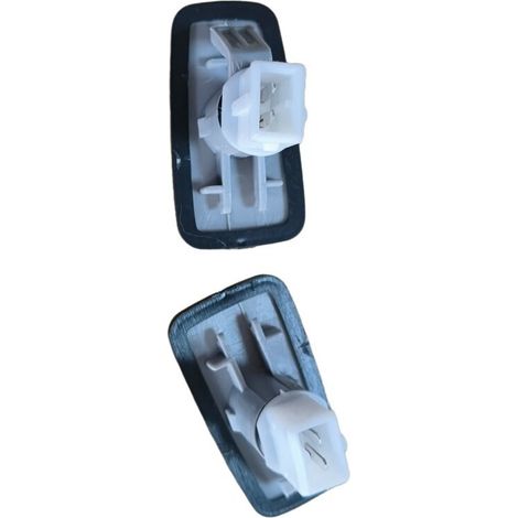 Applicable aux Peugeot 306, 406, 106, Elysee, 806, Citroën Fukang feux de position latéraux d'aile 632567, lentille en plastique orange, feux clignotants latéraux. (1/4)
