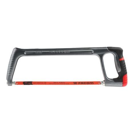 Facom – Scie à métaux 300 mm bi-métal – Cadre en aluminium ergonomique – Capacité de coupe 100 mm – Changement de lame ultra-rapide (1/5)