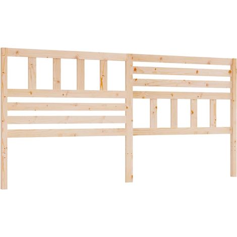 Maison Exclusive - Cabecero de cama madera maciza de pino 186x4x1 (1/5)