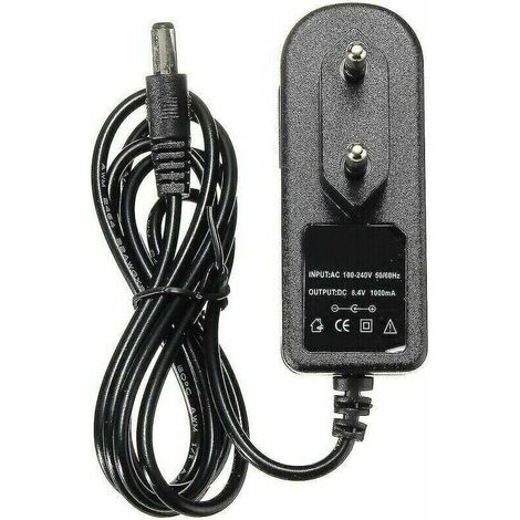 Chargeur intelligent 8,4 V 1 A pour batterie Li-ion 7,4 V et 7,2 V avec arrêt automatique