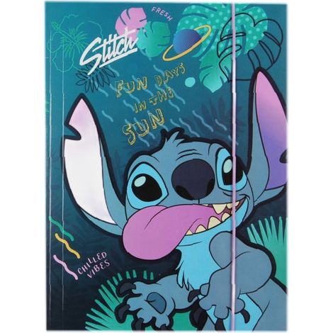 Carpeta Stitch A4 78485PTR Carpeta elegante y funcional con