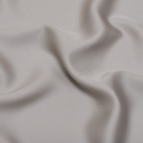 Housse de couette en satin 100% lyocell Lyocell taupe, thermorégulatrice et respirante - PANGIVO