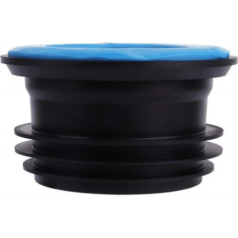 Joint en Caoutchouc Anti-odeurs, Joint Cuvette Wc Anneau En Caoutchouc De Toilette Anti Odeurs Bol Sans Cire Bride Anneaux Connecteur D'Isolation Remplacement Fuite Universel Résistant (1/5)