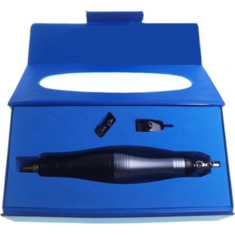 Kit de micro-meuleuse pneumatique Meuleuse de rodage robuste Air Lapper course alternative linéaire 0.8mm Machine à Air limes en Fiber de céramique (1/5)
