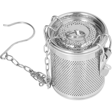 Sac à épices en acier inoxydable, filtre à épices multifonctionnel, passoire à épices pour sauces et soupes, 0,3 L (1/5)