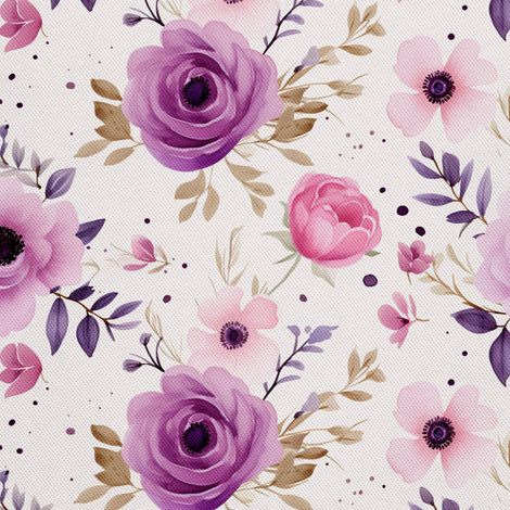 Tela decorativa para exteriores Oxford - Flores - DX2633 (1/5)