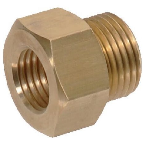 Nipplo M/M ottone M/F M14 x 1,5-M18 x 1,5 UNIVERSALE I00084 (1/2)