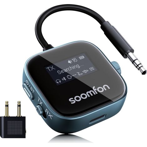 Emetteur Bluetooth pour TV, 2 en 1 Adaptateur Bluetooth Jack 3.5mm (1/5)
