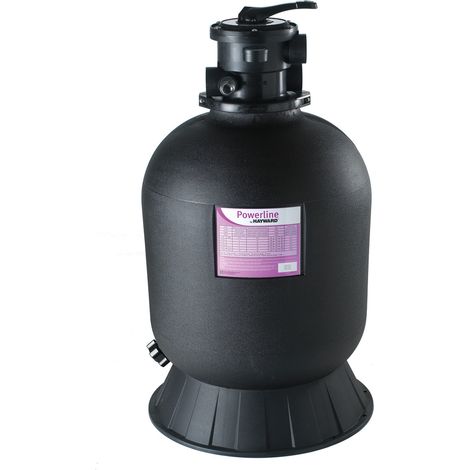 Hayward – Filtre à sable 5m³/h – Débit max 5 m³/h – Vanne VariFlo 6 voies incluse – Polyéthylène haute densité résistant à haute température