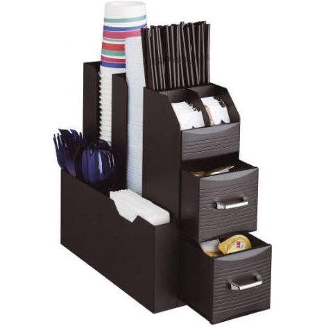Archivio 2000 CD901 NE organizzatore di stoviglie e scolapiatti de tavolo da cucina Tray Table