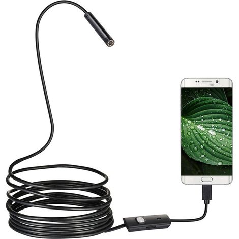 Téléphone Android 5,5 mm avec caméra, endoscope, pipeline, réparation dentaire automatique, caméra USB (1/5)