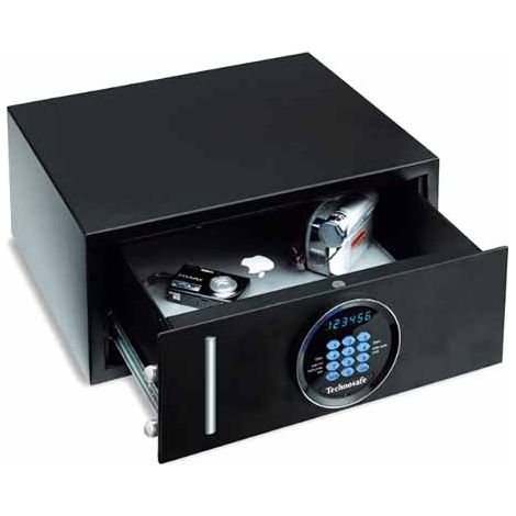 Cassaforte a Cassetto Hotel Digitale Display + Pass Technomax - 200X470X370Mm (1/2)