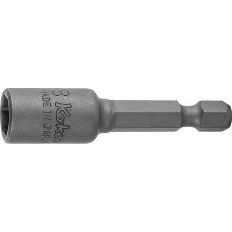 KO-KEN Jeu de Clés à douilles IMPACT, tige E 6,3 avec aimant, Ouverture: 10 mm