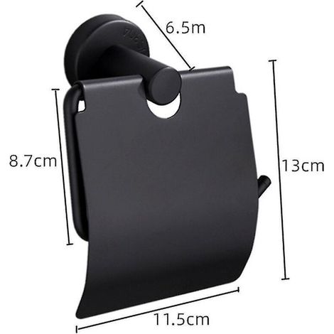 Toilettenpapierhalter aus Edelstahl (1/3)