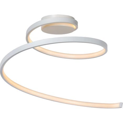 Lucide MAXENCE - Deckenleuchte - Ø 46 cm - LED 3 StepDim - 1x24W 3000K - Weiß (1/5)