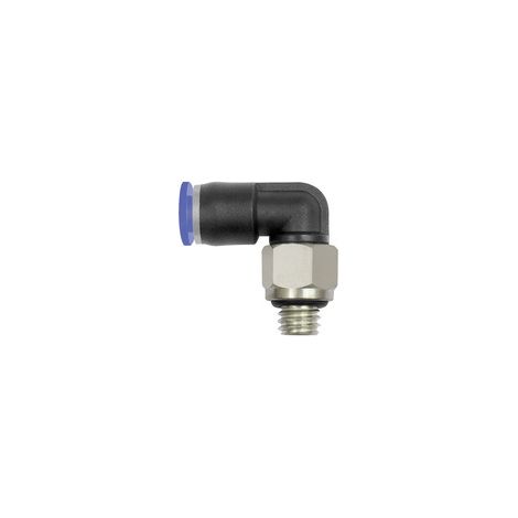 Riegler L-Steckverschraubung »Blaue Serie« mini, drehbar, M5, 125.005-6M (1/2)