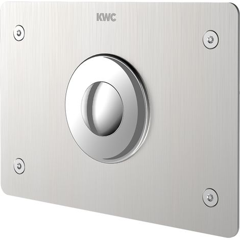KWC AR Betätigungsplatte, Edelstahl,   190x140 mm, für Spülkasten, Spez.-Schr.