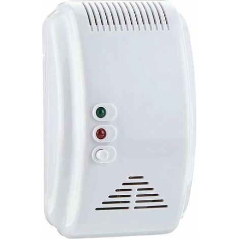 Détecteur De Gaz Naturels Et Soporifiques (Blanc)115x75x35mm 220v,Trimec (1/3)