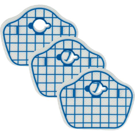 vhbw set da 3x filtri sostituisce Philips CP0281, CP0281/01 per robot aspirapolvere - unità filtrante