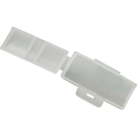 TRU COMPONENTS TC-MC2203 Marqueur de câble Type de montage: pour collier serre-câbles Surface de marquage: 43 x 19 mm naturel 1 pc(s) S029591 (1/4)