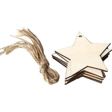 Nouveau lot de 10 pendentifs de Noël à suspendre