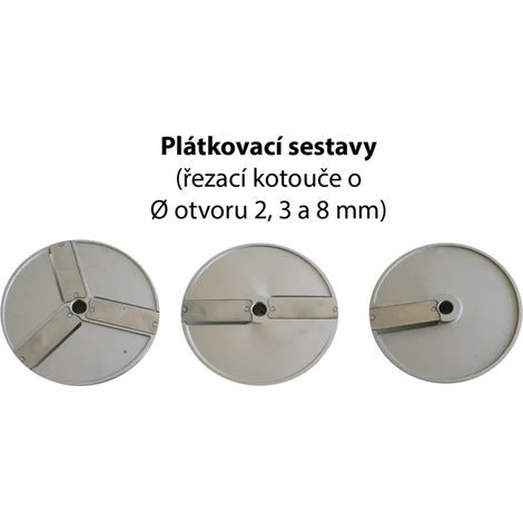 Disque pour trancher 2 mm pour V99S combinaison RM - DISK E2 R - RM Gastro