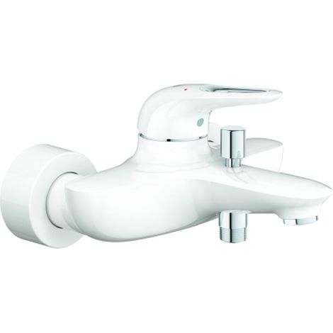 GROHE Miscelatore monocomando vasca Eurostyle 335913 Montaggio a parete moon white/cromo, 33591LS3