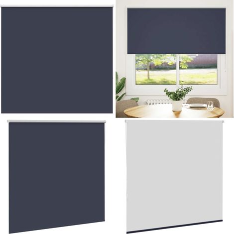vidaXL Verdunkelungsrollo Marineblau 160x130 cm Stoffbreite 156,6 cm (1/5)