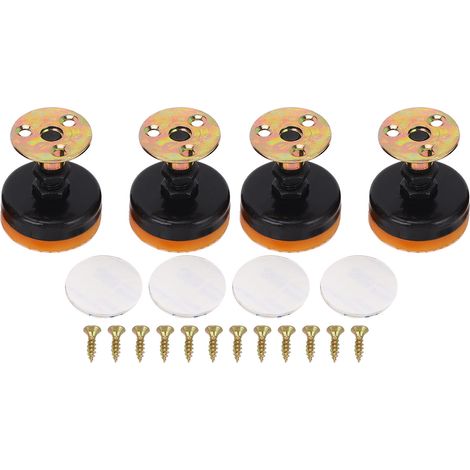 Heavy Duty Leveling Feet Adjustable Leg Leveler 400kg Capacity for Furniture Workbench Machine Cabinet (1/4)