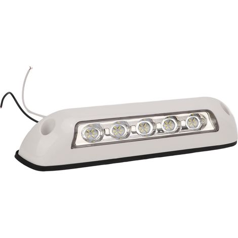 Lampe d'auvent LED 12V 6000K pour camping-car, caravane et fourgon, étanche IP65, éclairage extérieur utilitaire, blanc pur, kit universel pour remorque et mobil-home (1/5)