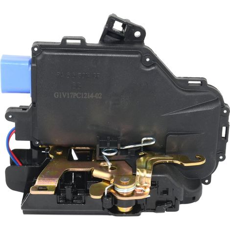 1 - Serrure De Porte - Actionneur Arrière Gauche - Compatibilité Volkswagen Golf Jetta Touareg Touran - Pièce De Rechange OE 7L0839015 (1/5)