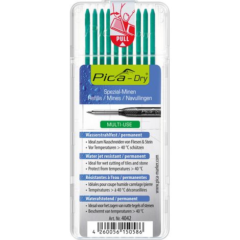 Pica Dry 10 x Spezialminen wasserstrahlfest Grün