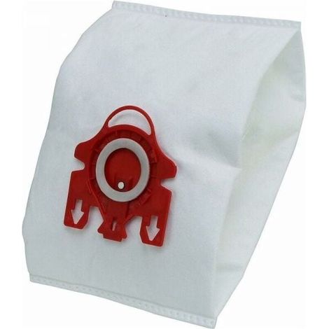 10 Pièces Sac Aspirateur Sacs À Poussière pour Aspirateur pour Miele Compact C1, C2 Sac 3D Efficiency S700, S241 - S256i, S4000-S4999,rose