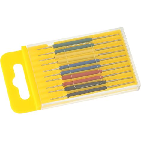 Pinces miniatures pour circuits intégrés (10 pièces/jeu) - Adaptateur pour mini-puce SOP/SOIC/CI à broches de test. (1/5)