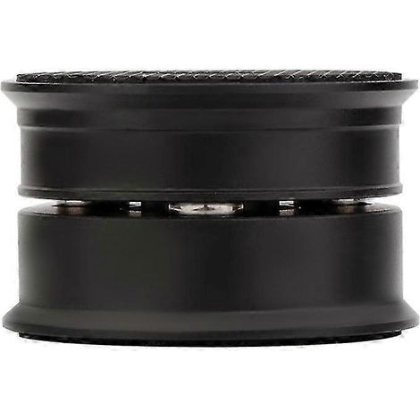 1 pièce de supports anti-choc pour haut-parleurs audio Hi-Fi, amplificateur et châssis, avec patins amortisseurs de vibrations, noirs. (1/5)