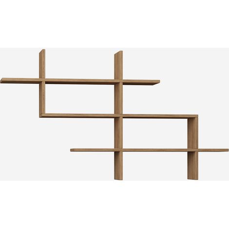 Moderne Design-Wandregale aus Holz Halic (1/3)