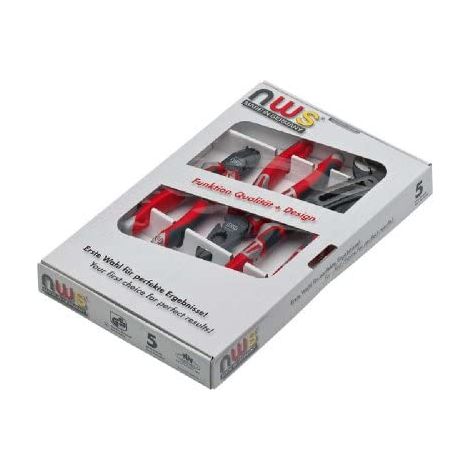 NWS 789 Set de pinzas multicolor para taller