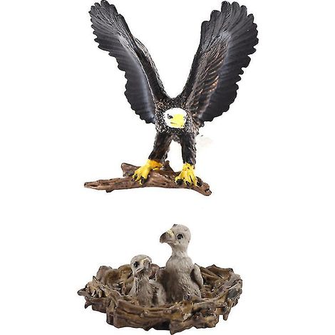 2 décorations d'aigle factices (1/3)
